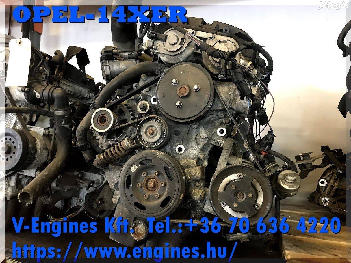 Opel 1,4B, A14XER bontott motor