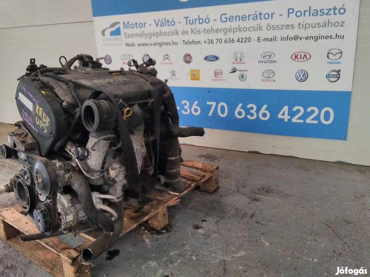 Opel 1,6B, Z16LEL bontott motor