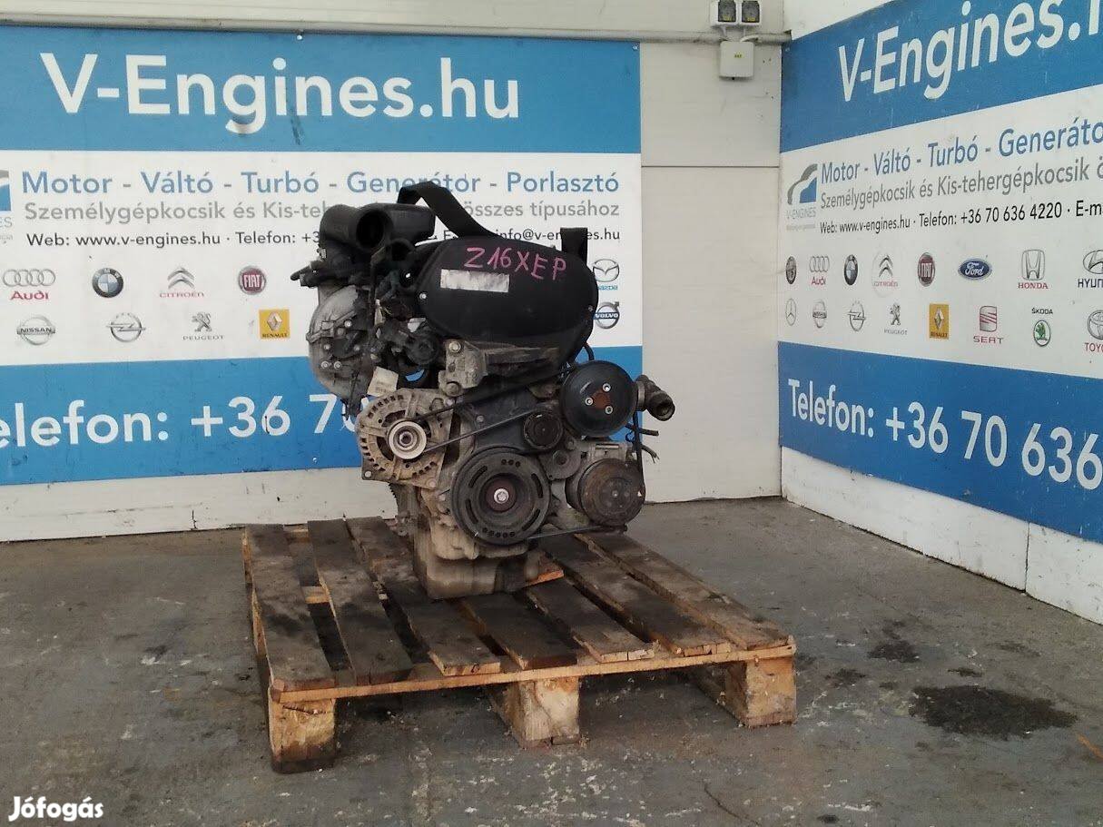Opel 1,6B, Z16Xep bontott motor
