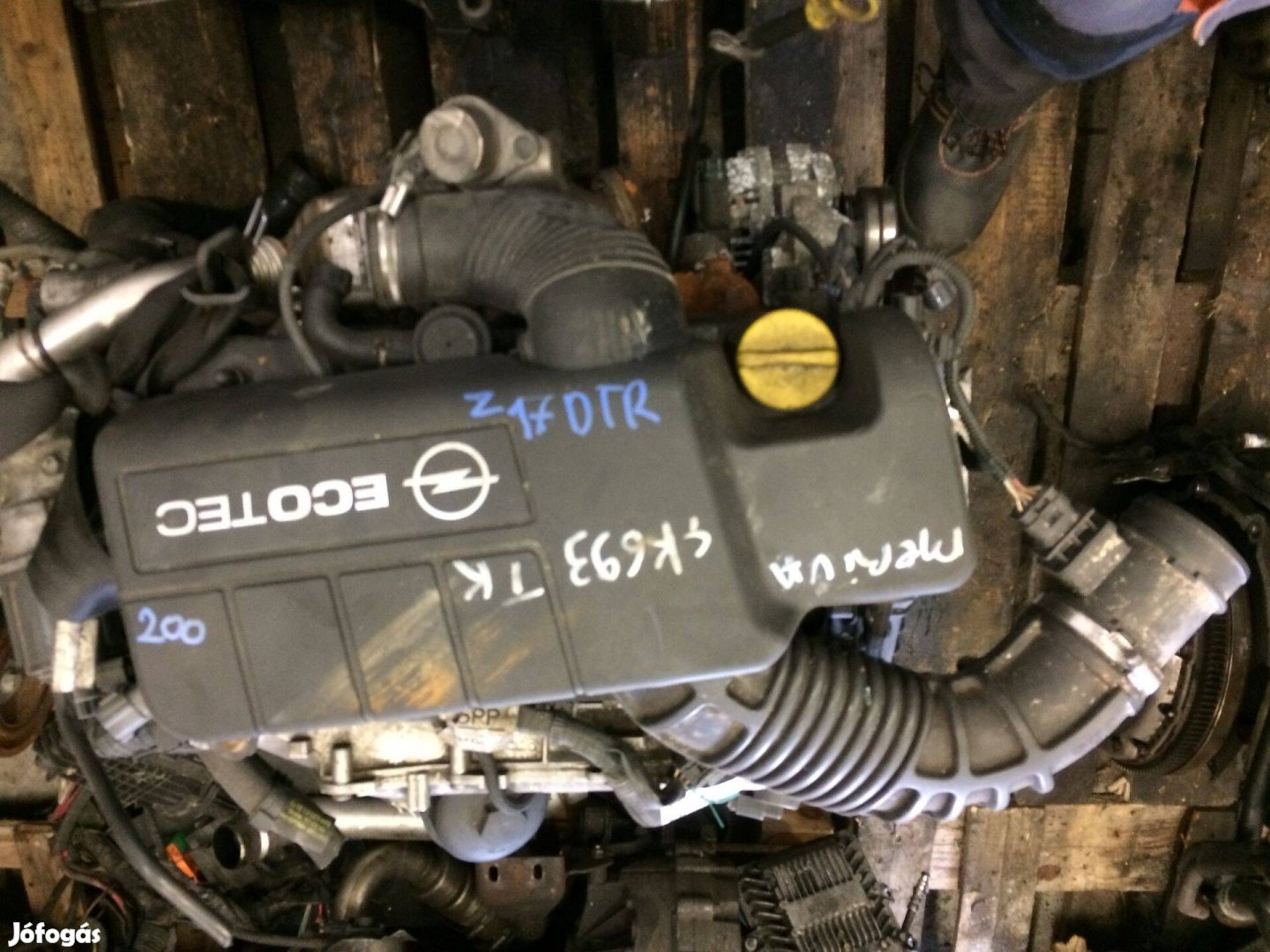 Opel 1,7 cdti (Z17DTR) motor eladó