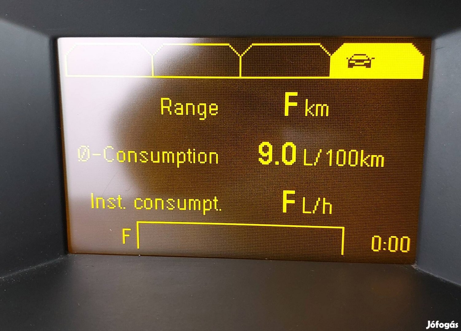 Opel 3 soros GID kijelző Astra H / Zafira B