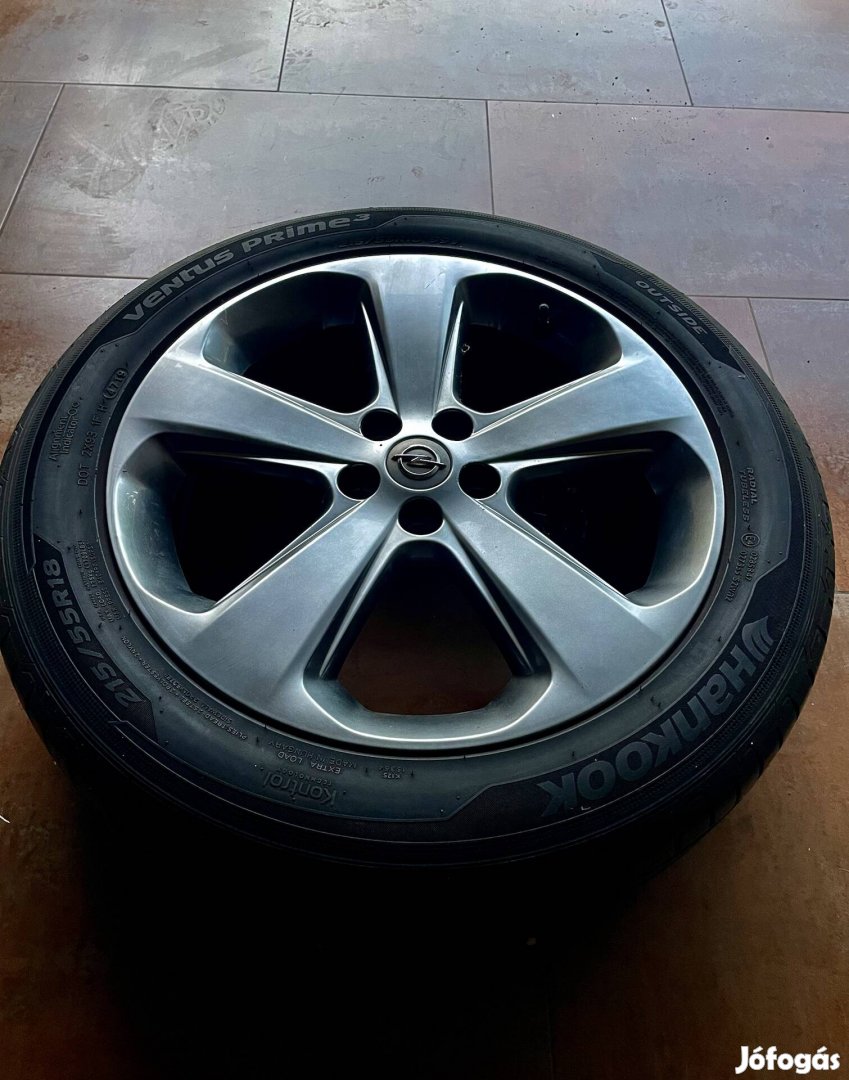 Opel 4 db gyári 18 colos alufelni gumival