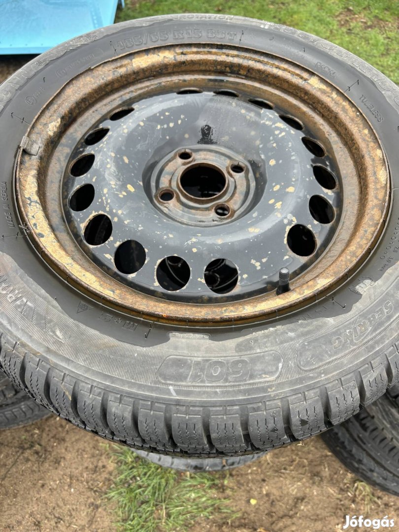 Opel 4x100 '15 felni lemezfelni pótkerék 