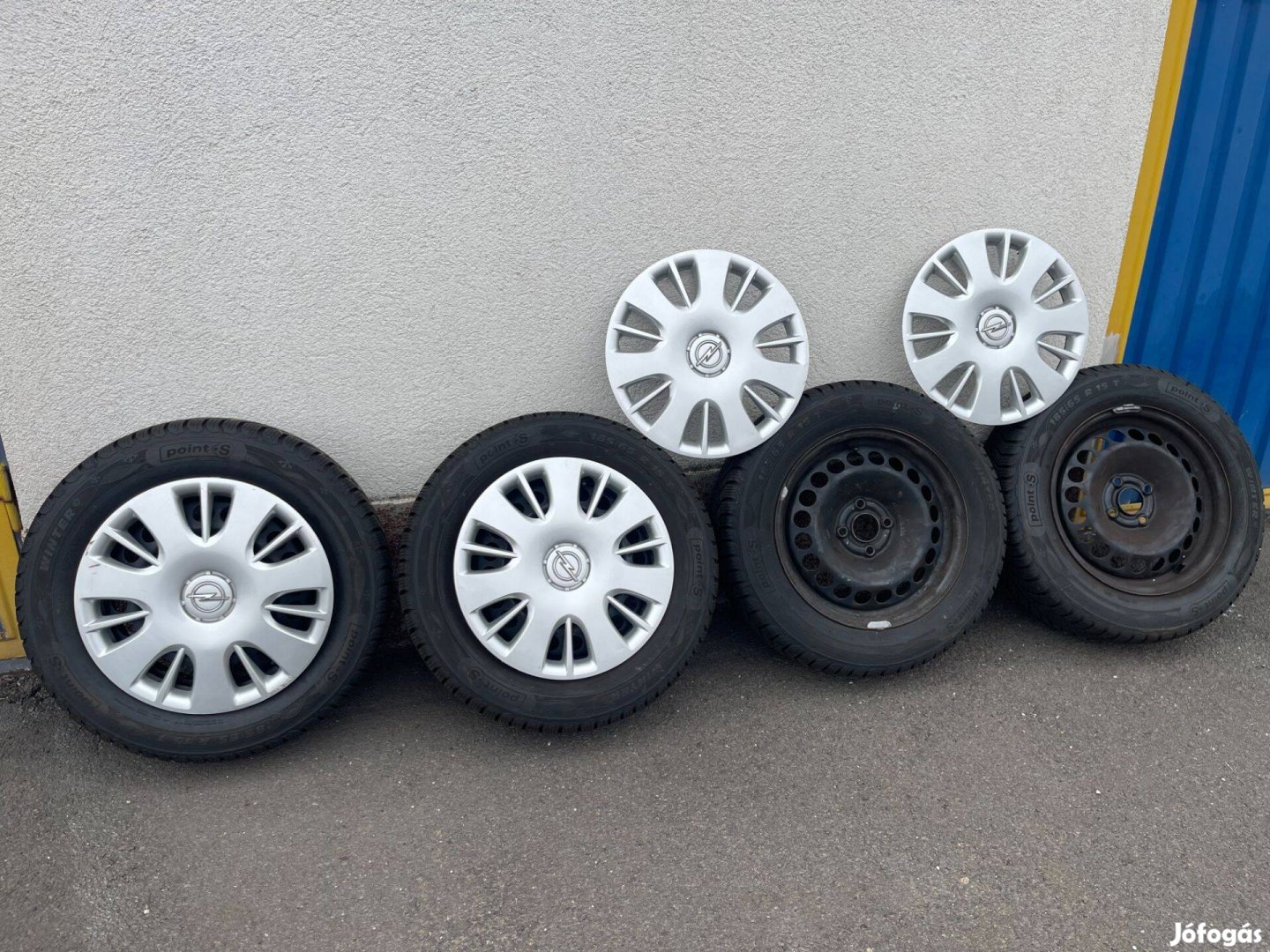Opel 4x100 corsa télikerék lemezfelni 185/65R15