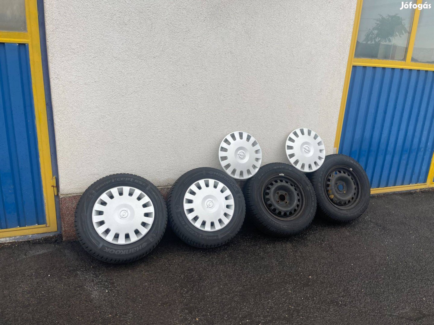 Opel 4x100 corsa télikerék lemezfelni 185/70R14