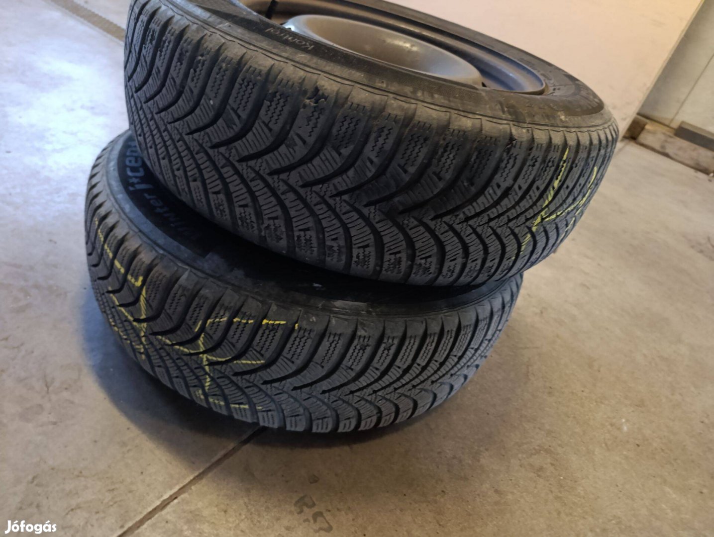 Opel 5X195/65R15 Hankook téli gumi acélfelnin