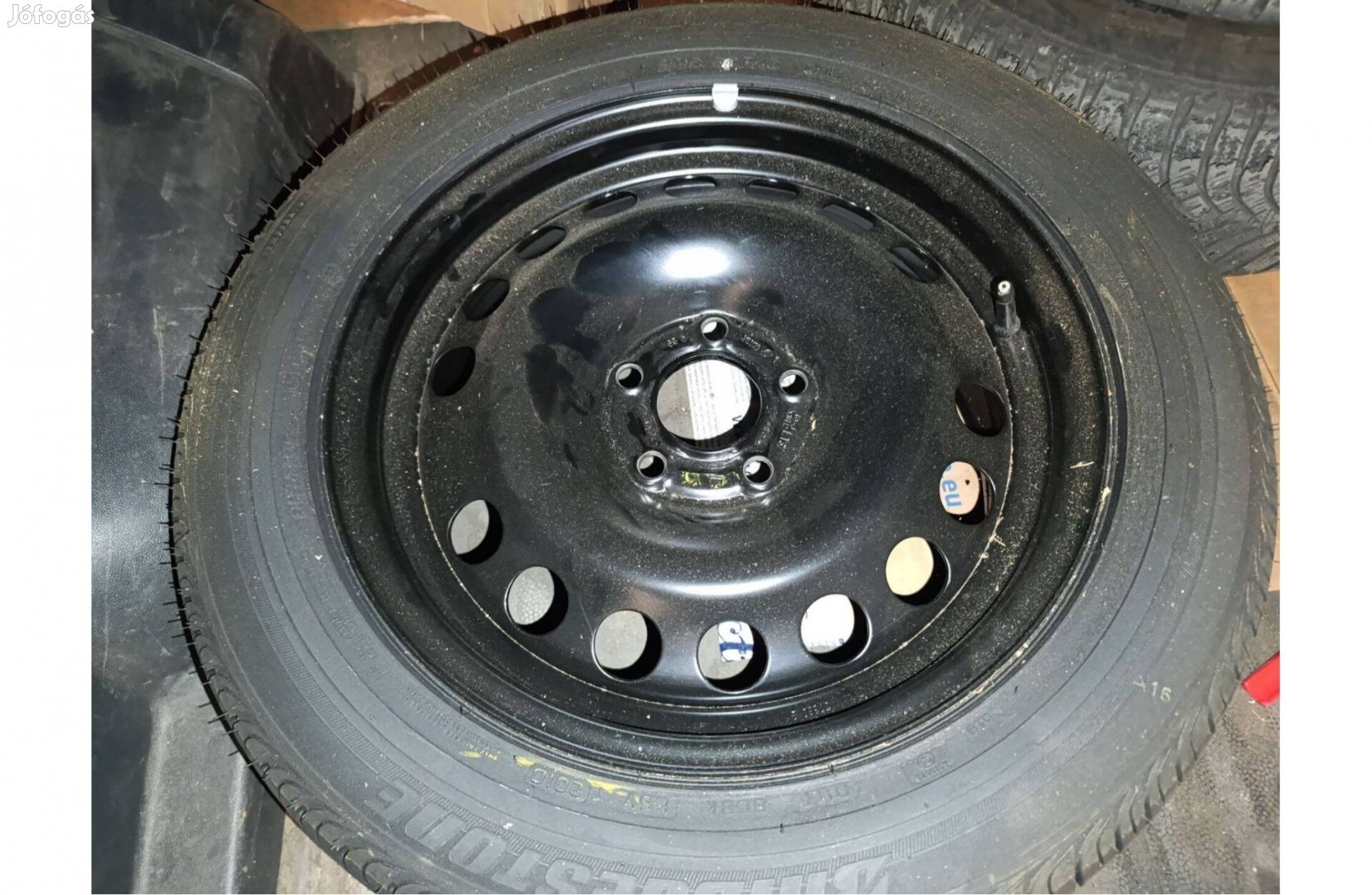 Opel 5X205/55R16 Bridgestone nyári gumi felnin