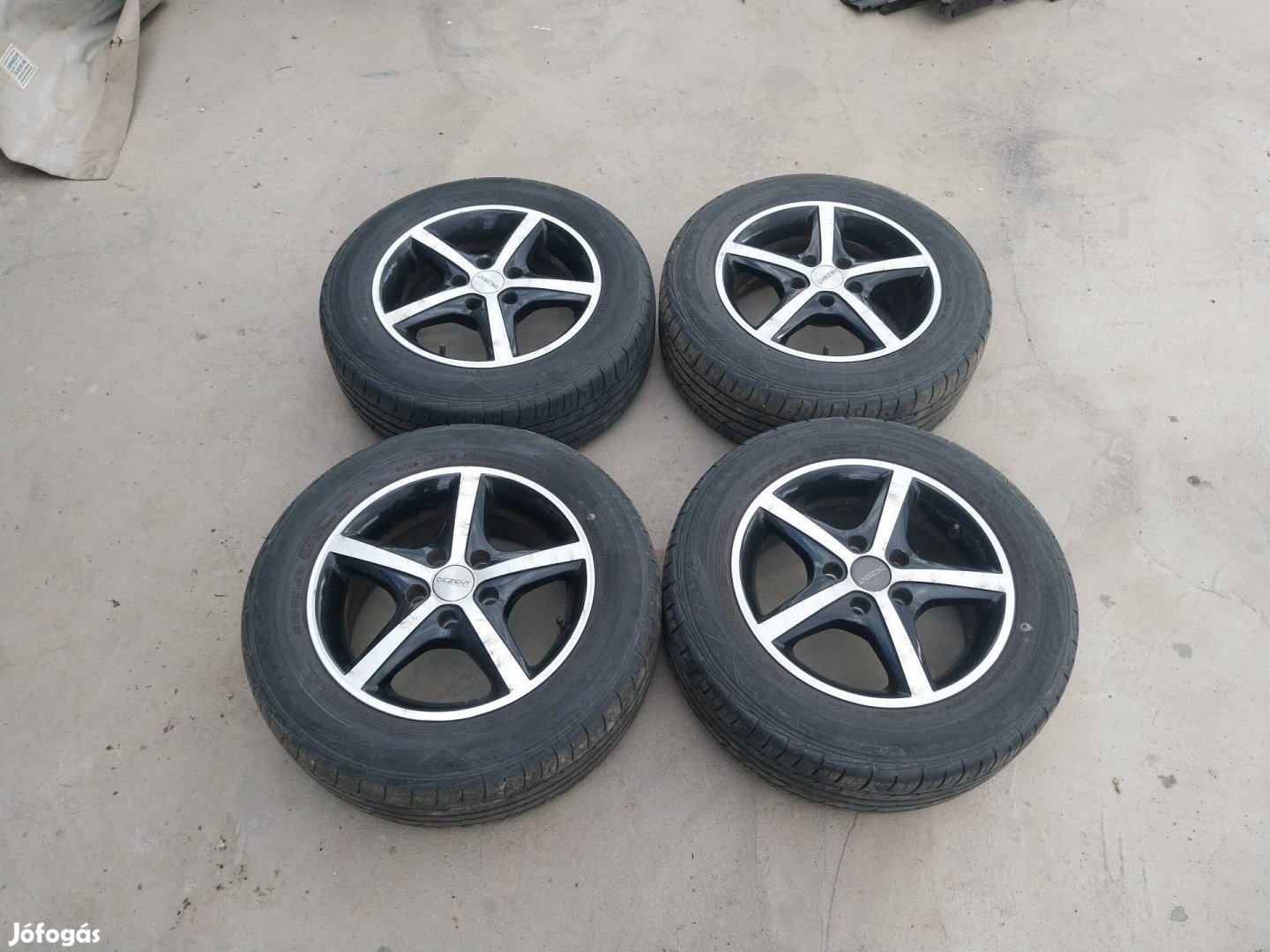 Opel 5x110 15 alufelni Corsa Meriva Signum Zafira felni 15" 