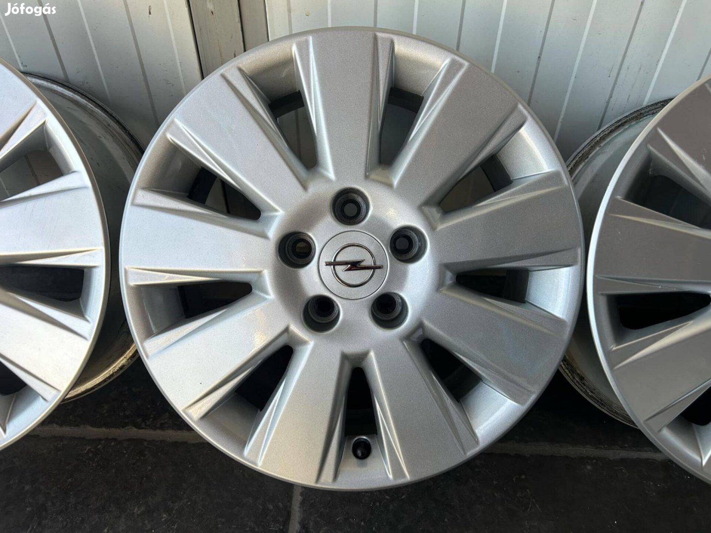 Opel 5x110 6,5J 16" gyári alufelni garnitúra