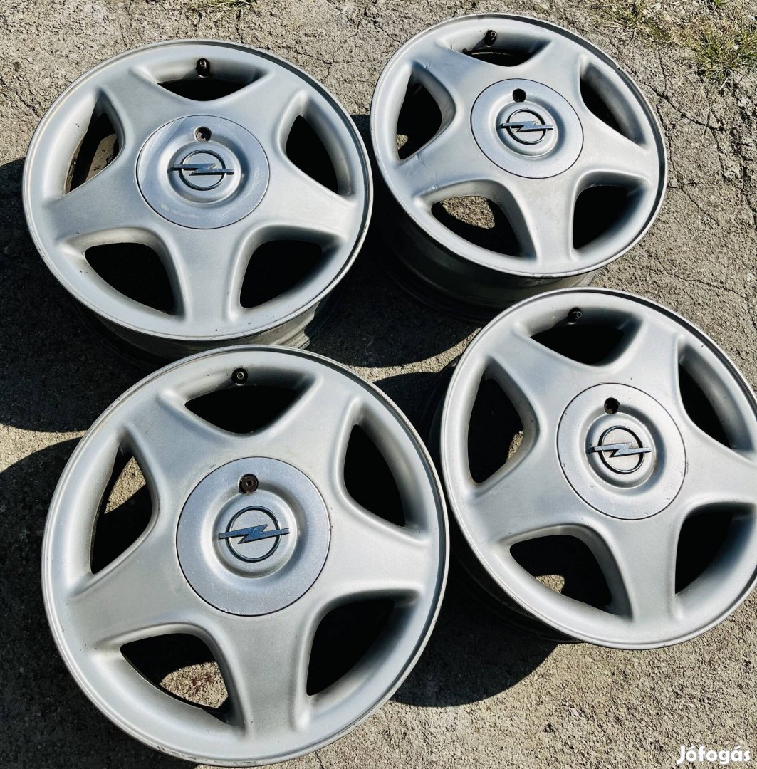 Opel 5x110 r15 gyári alufelni garnitúra