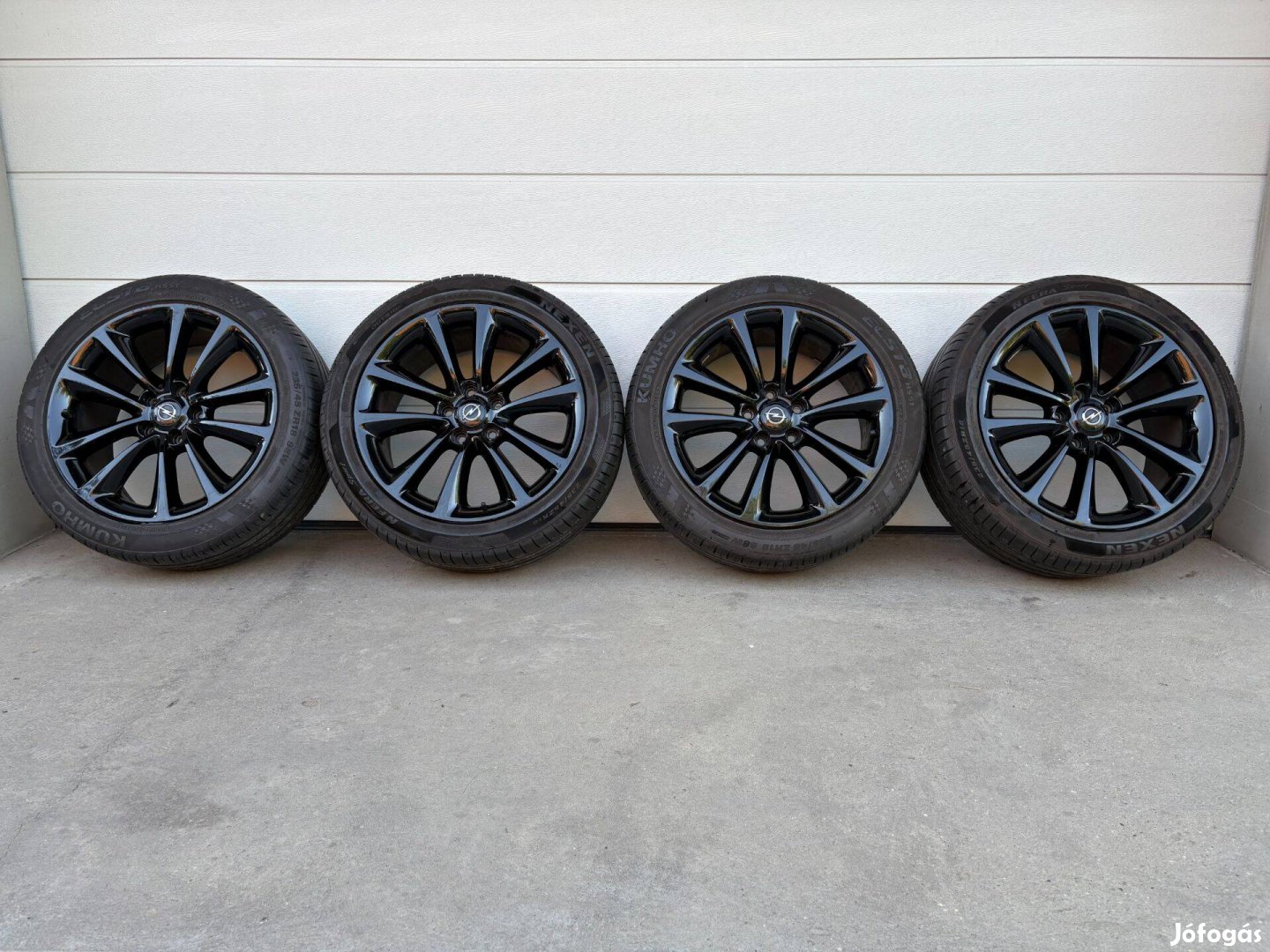 Opel 5x115 18" alufelnik nyári gumikkal olcsón