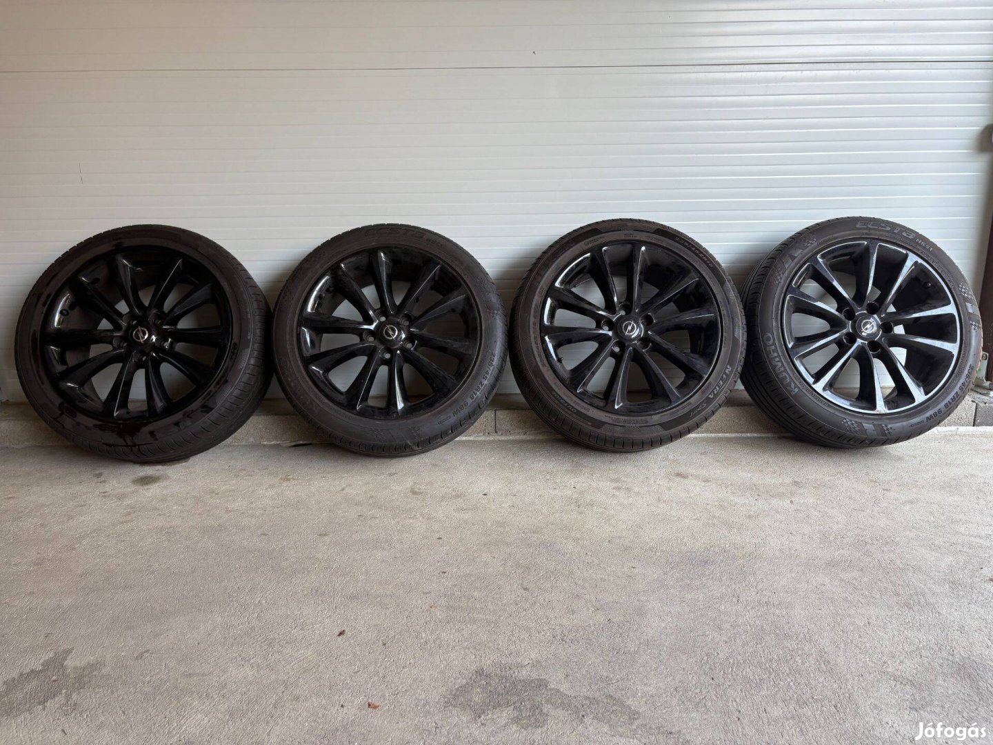 Opel 5x115 18" alufelnik nyári gumikkal olcsón