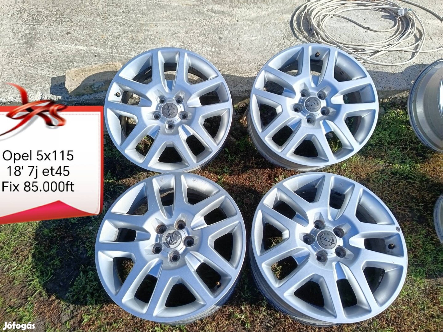 Opel 5x115 18 col alufelni szett 