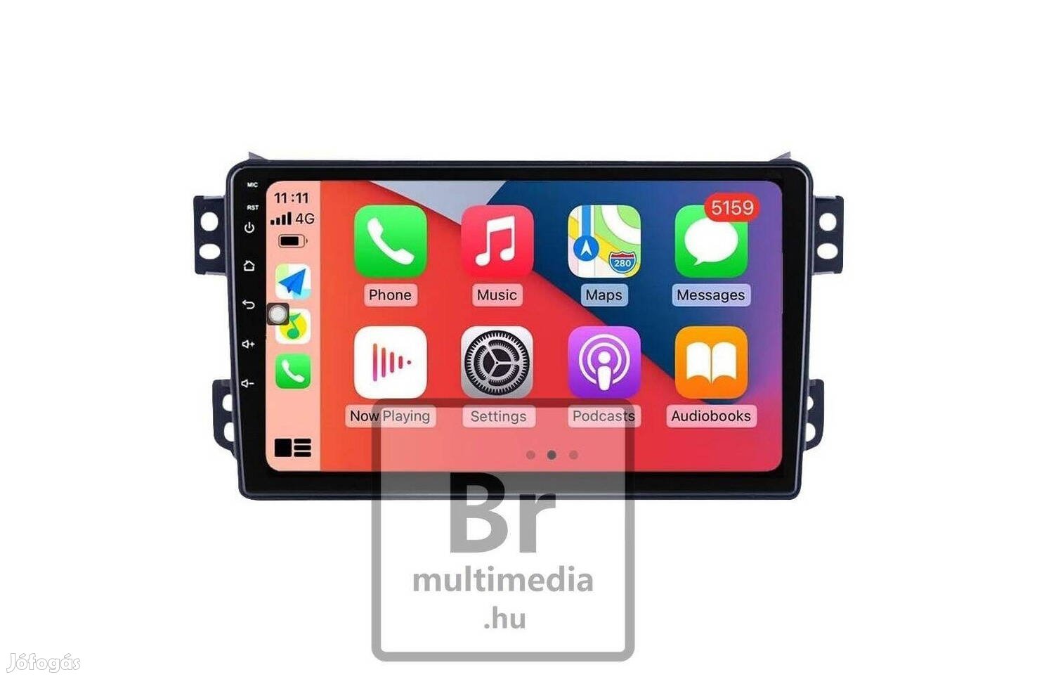 Opel Agila Android Rádió Multimédia Navigáció Carplay 10" Kijelző Hifi