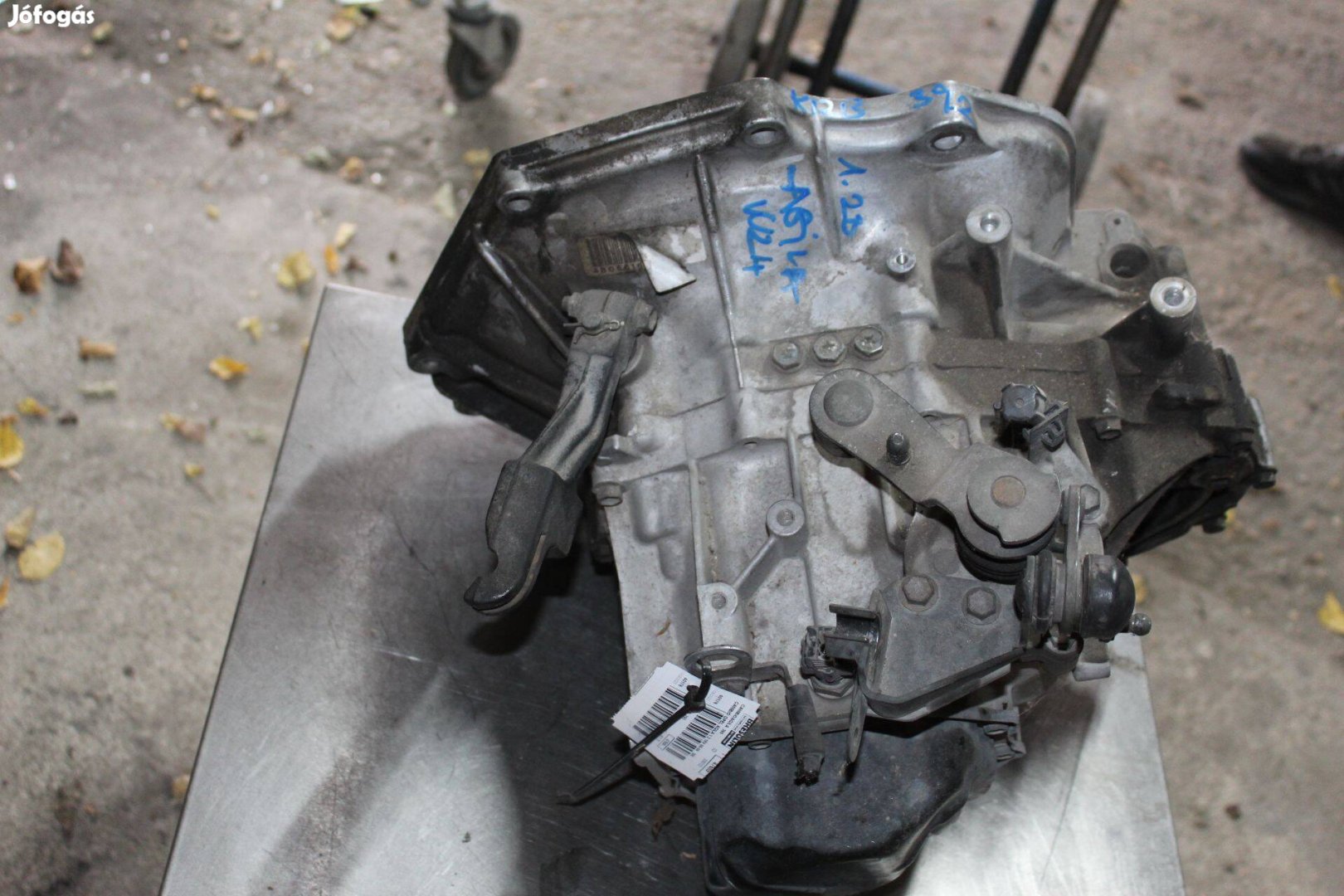 Opel Agila K12motrról manuális W24 kódú sebességváltó (392.)