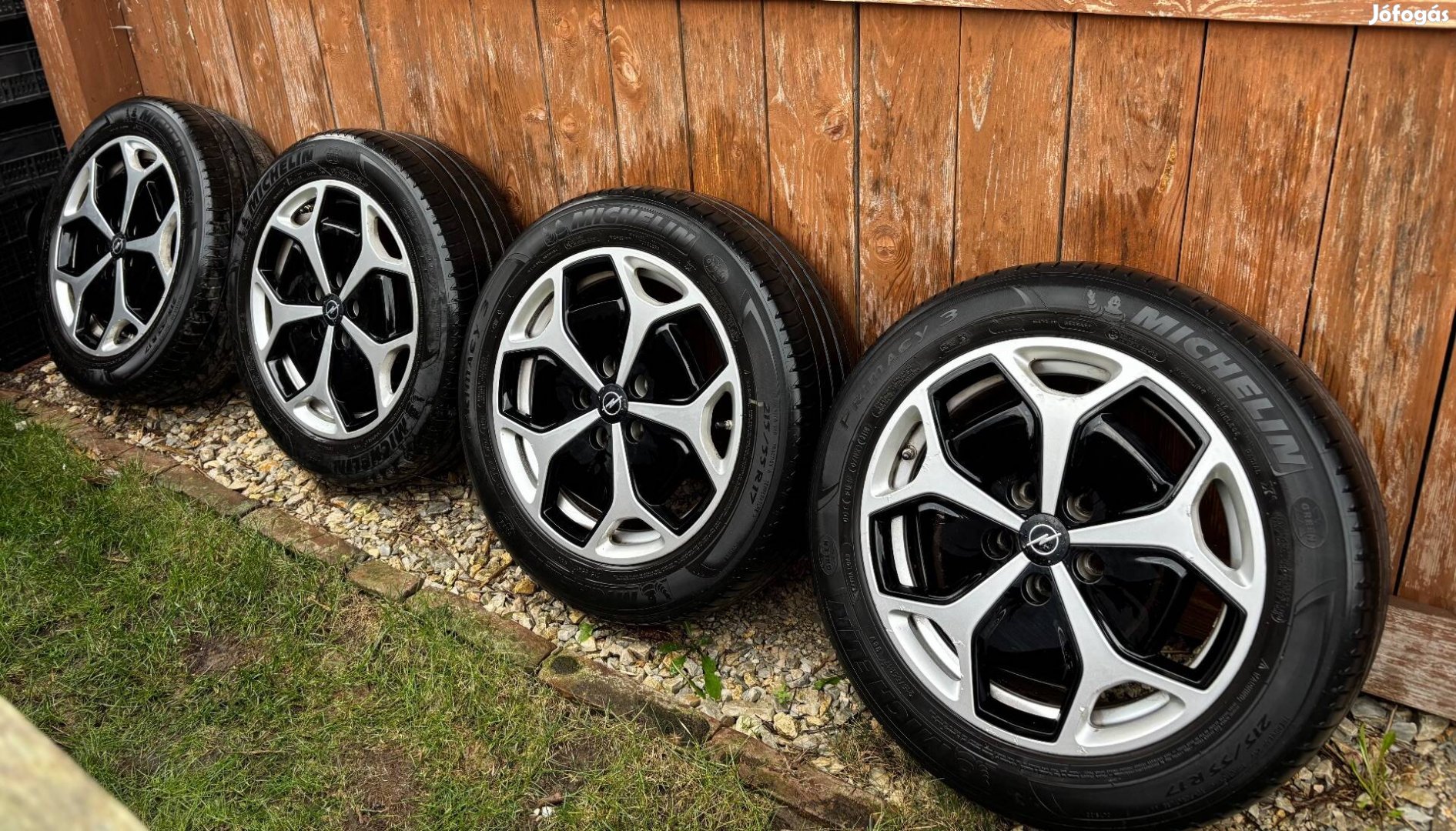 Opel Ampera gyári alufelni szett, 215/55r17 téligumi