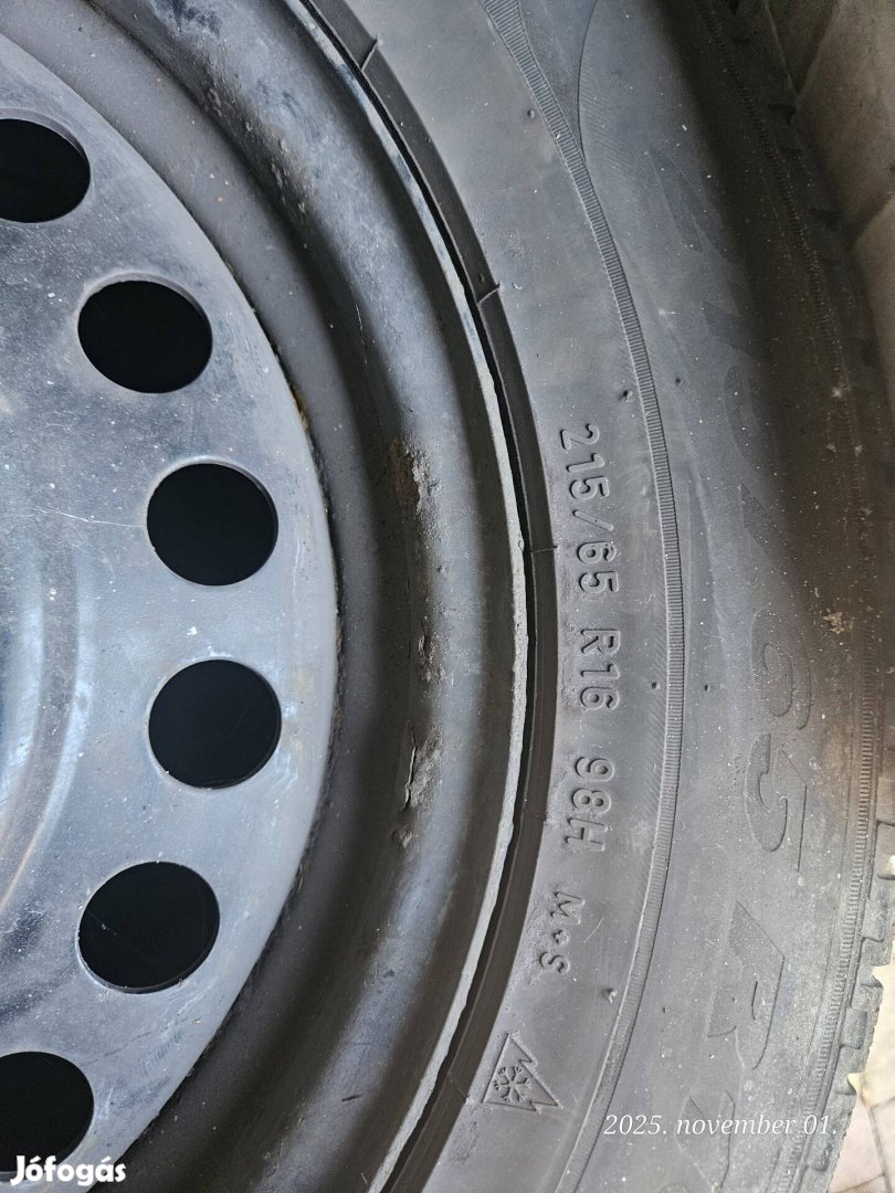 Opel Antara Téligumi Acélfelnin