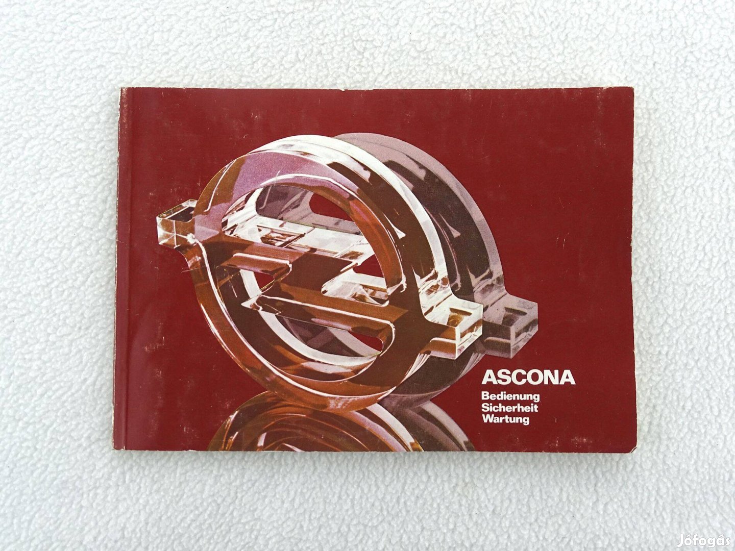 Opel Ascona 1981 kezelési utasítás