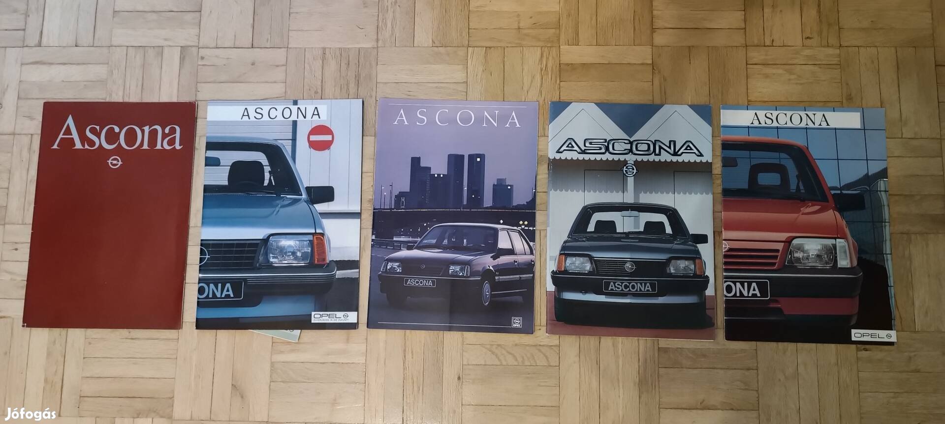 Opel Ascona eredeti prospektus katalógus gyűjtemény OT veterán 