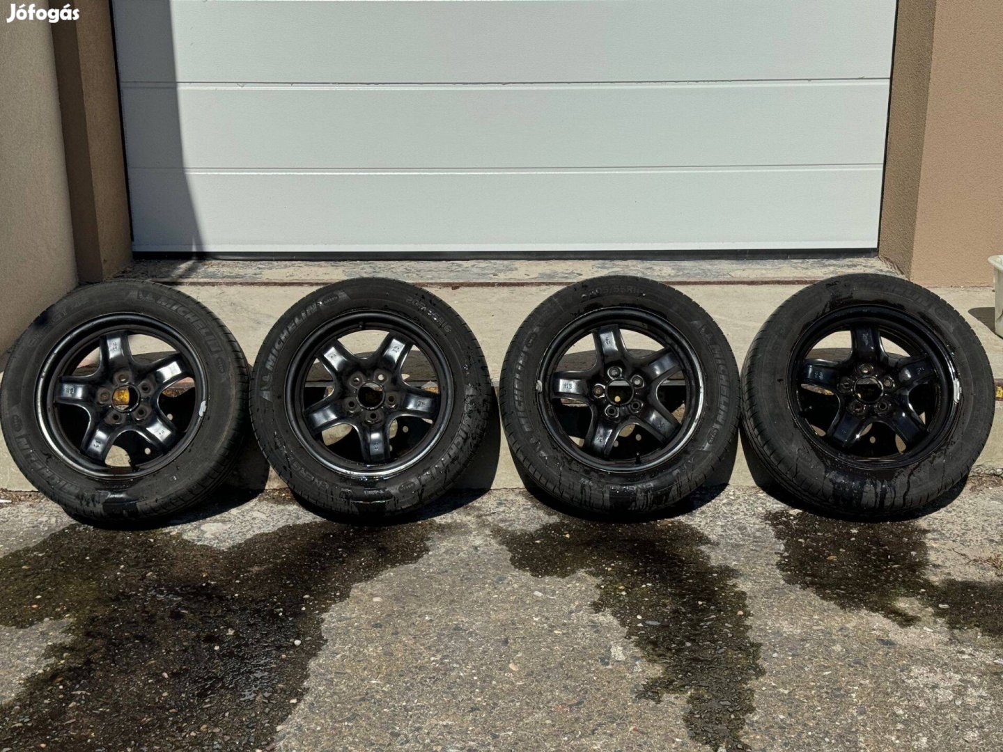 Opel Astra 205/55R16 nyári struktúr acélkerék garnitúra