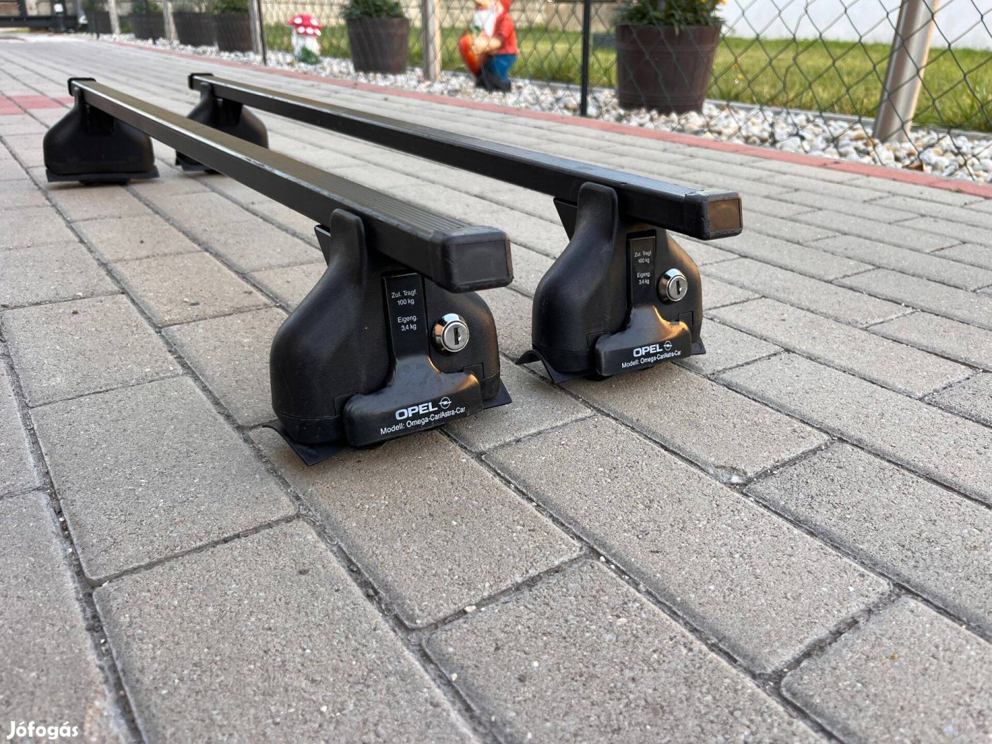 Opel Astra F G gyári tetőcsomagtartó kombi tetőkorlátos autókhoz