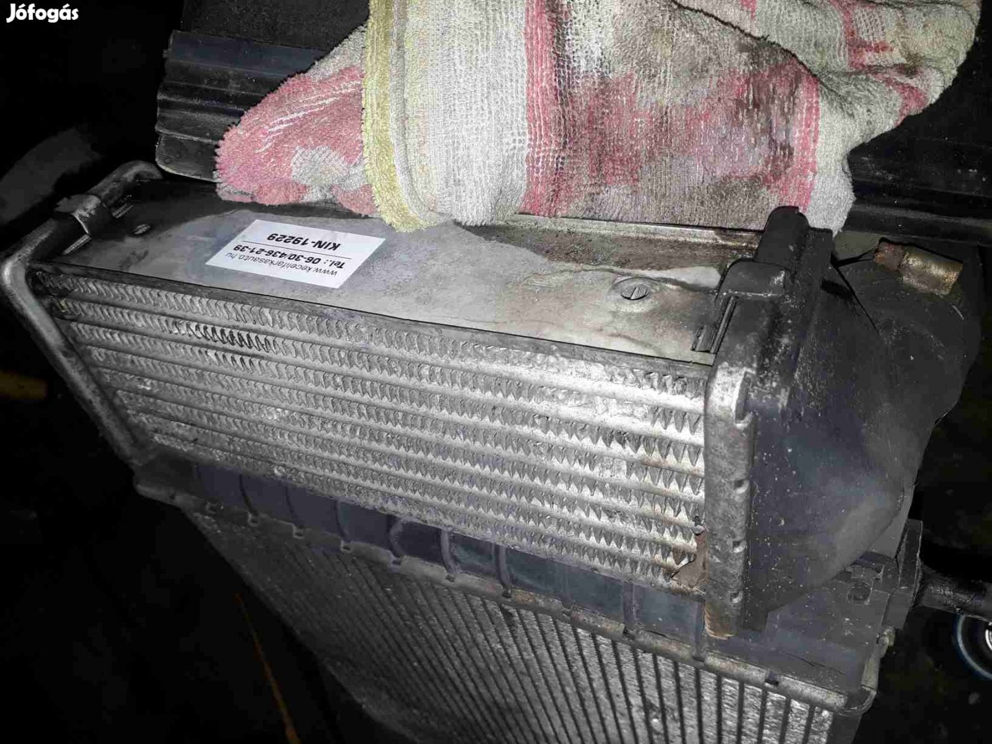 Opel Astra F Intercooler + Töltőnyomás Érzékelő