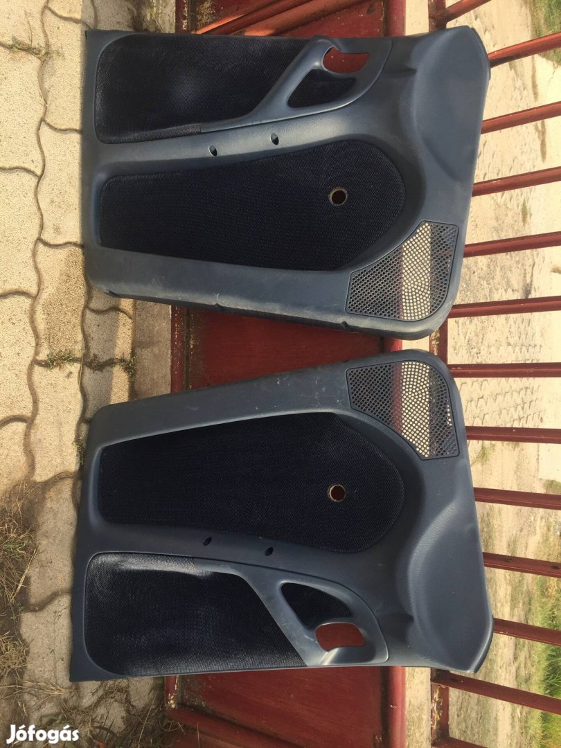 Opel Astra F gyári kék plüss ajtókárpit szett