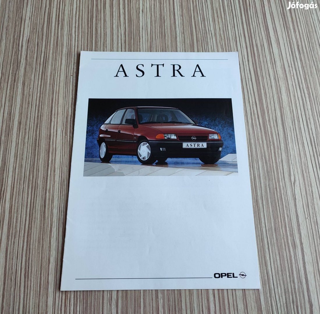 Opel Astra F magyar prospektus, katalógus!!