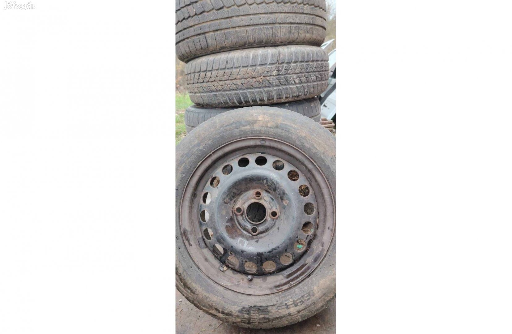 Opel Astra G 15"-os Acélfelnik