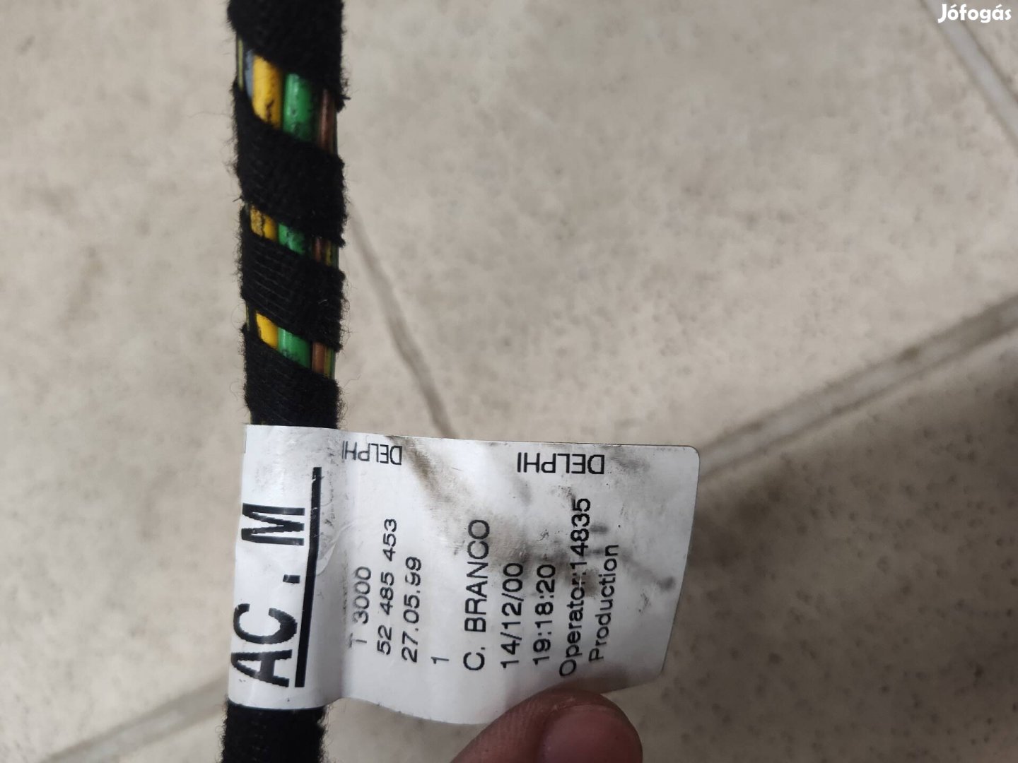 Opel Astra G Delphi klíma , fűtésbox kábel korbács