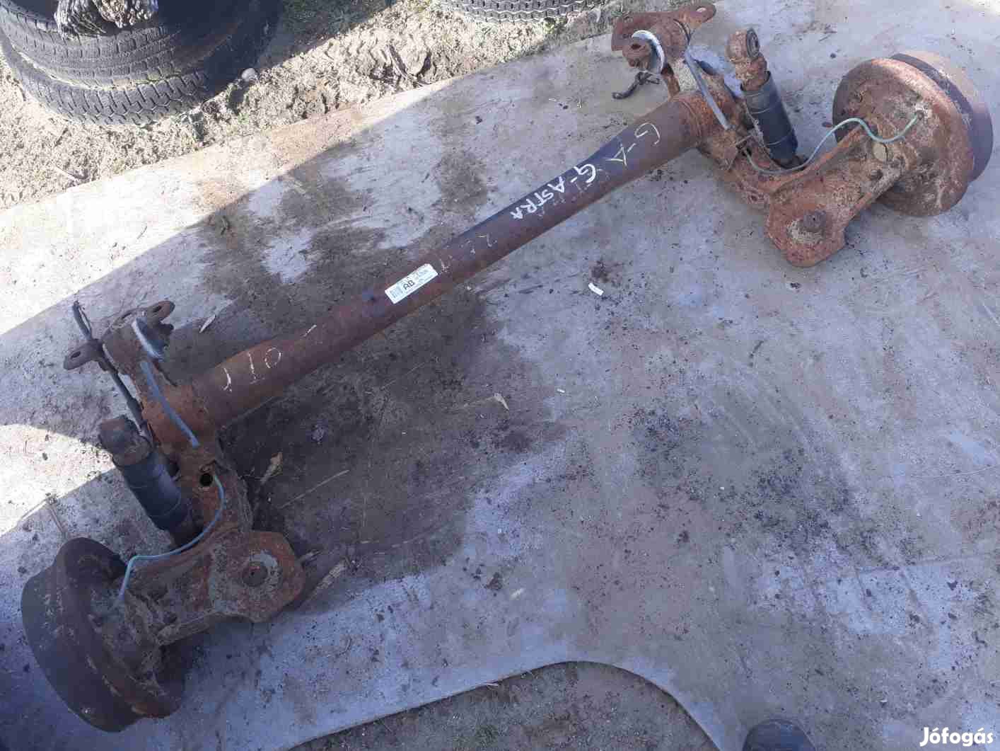 Opel Astra G Hátsó Híd Dobfékes