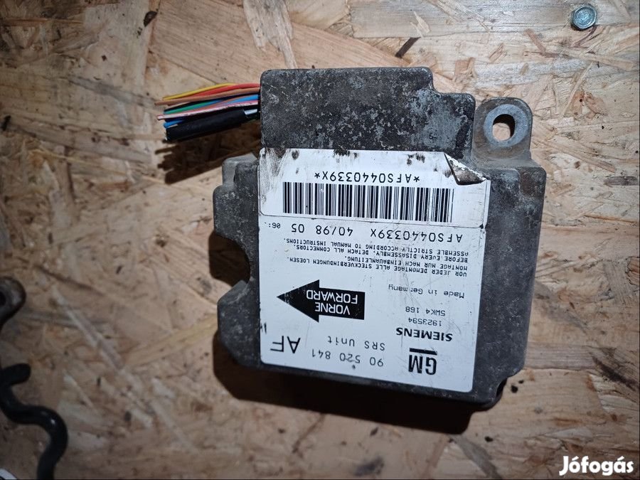 Opel Astra G 1998-2004 Légzsák Vezérlő Elektronika