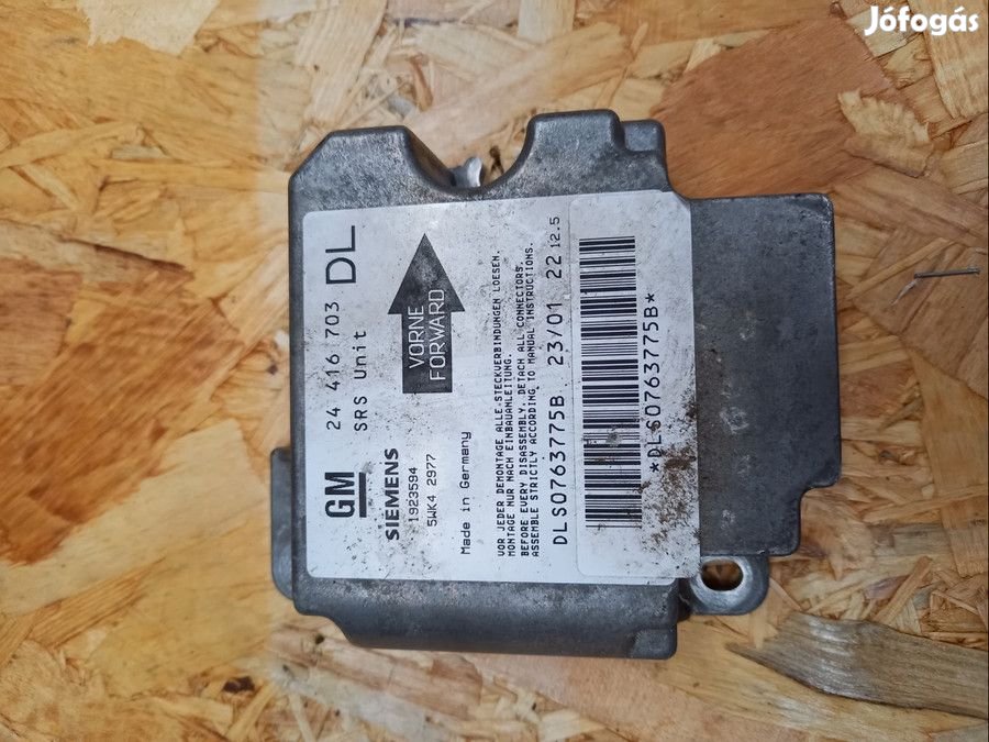 Opel Astra G 1998-2004 Légzsák Vezérlő Elektronika