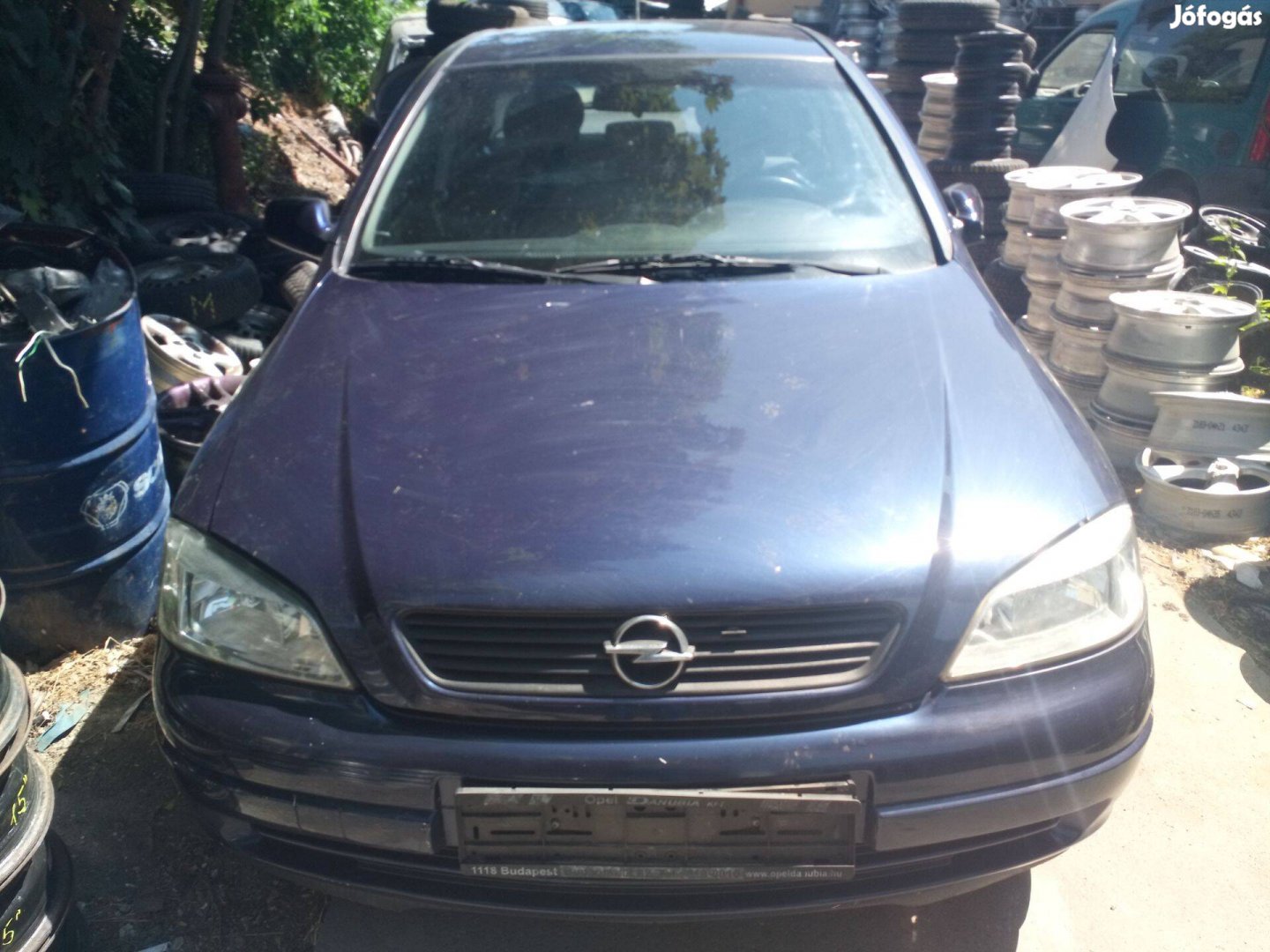 Opel Astra G bontás, lökhárító, motorháztető, sárvédő