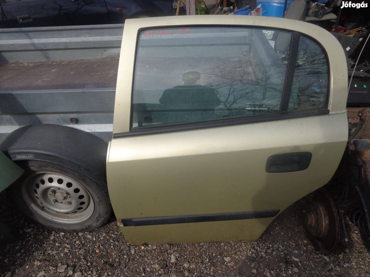 Opel Astra G bontott bal hátsó ajtó