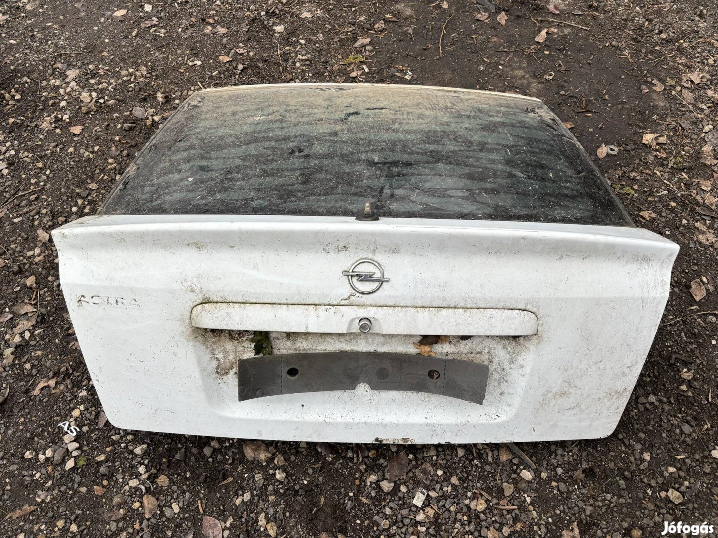 Opel Astra G csomagtér ajtó fehér 