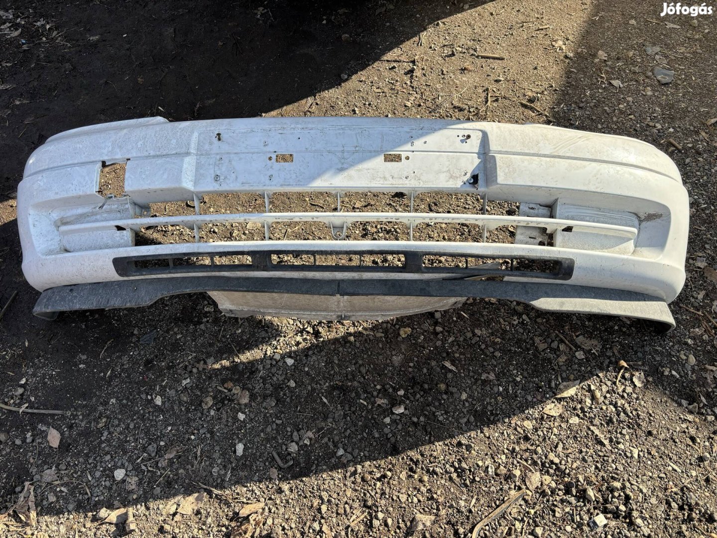 Opel Astra G első lökhárító fehér 