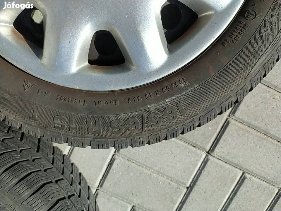 Opel Astra G felni téli gumival