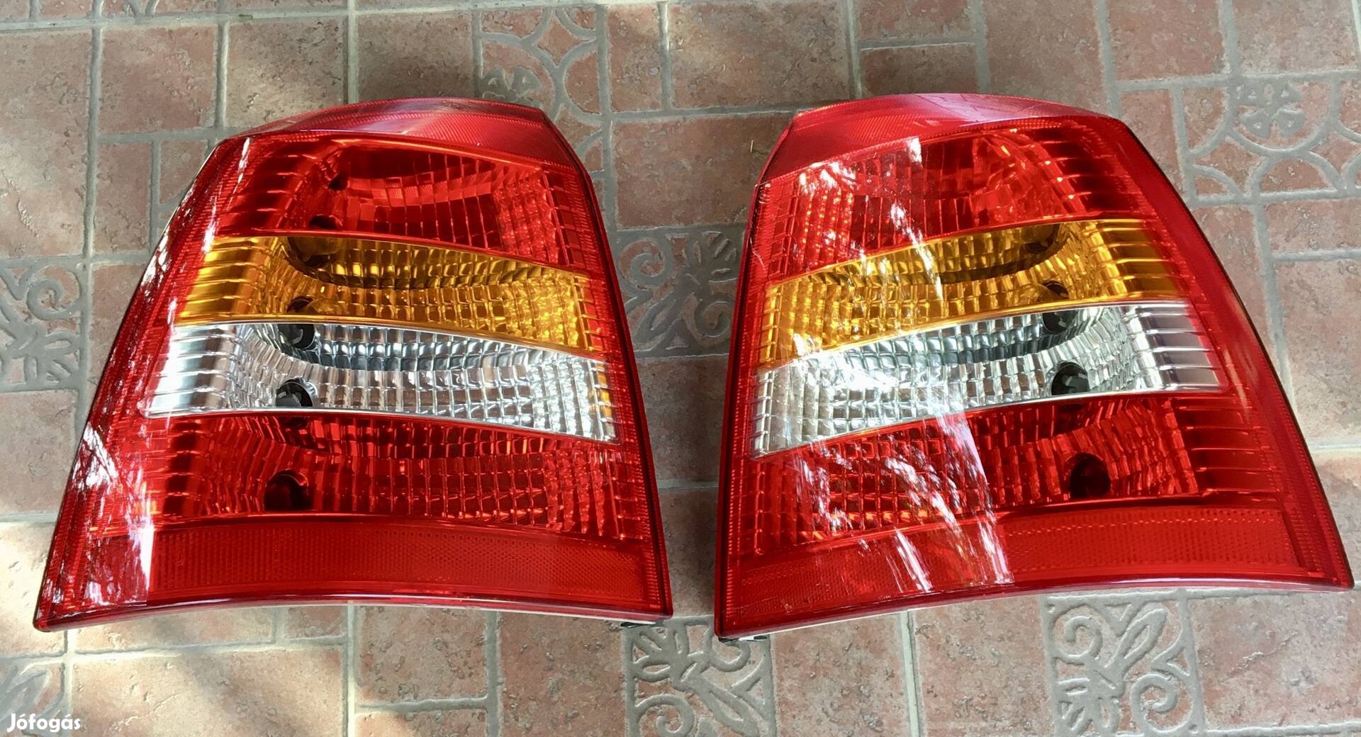 Opel Astra G hátsó lámpa és hűtőrács új