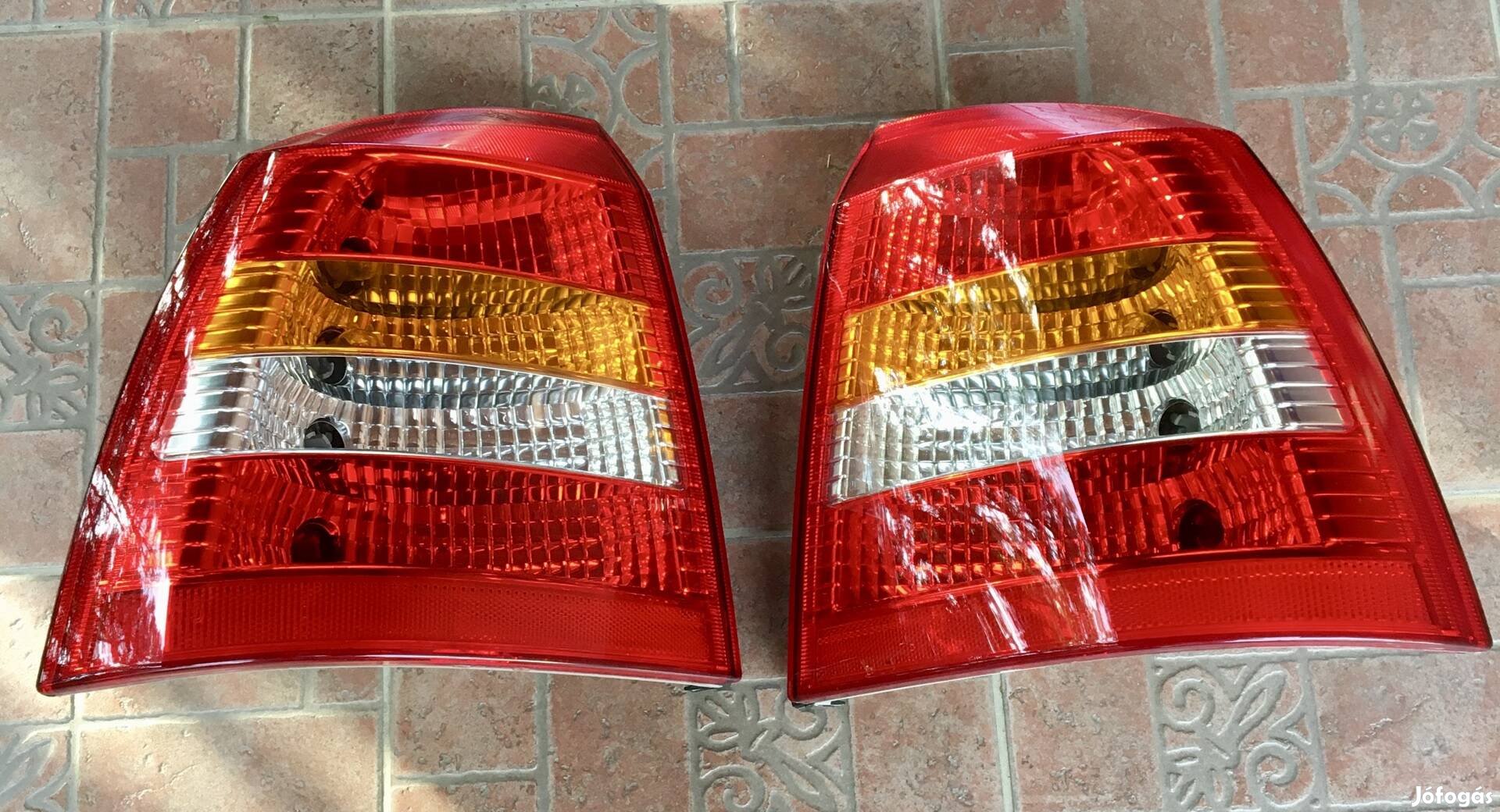 Opel Astra G hátsó lámpa és hűtőrács új 