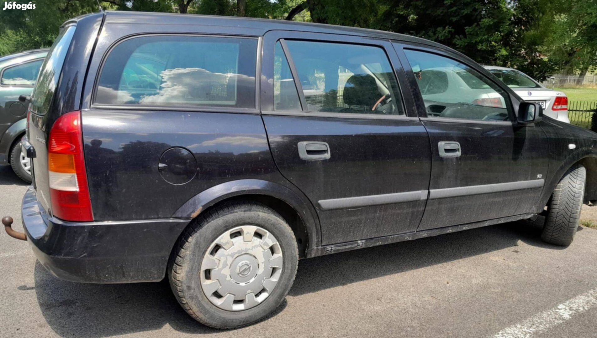 Opel Astra G hiányosan alkatrésznek eladó. Motor, váltó, kat. nincs