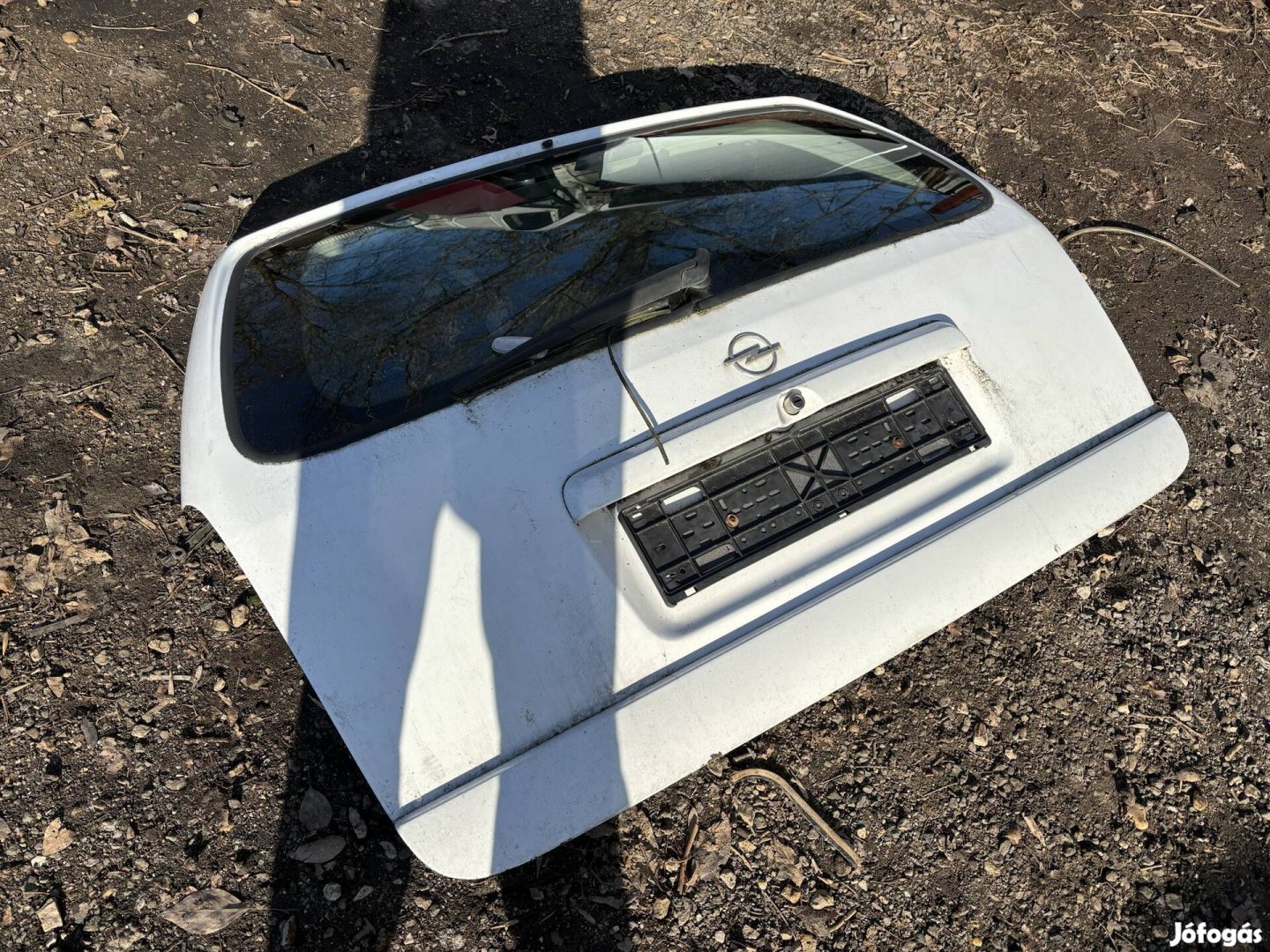 Opel Astra G kombi csomagtér ajtó fehér 