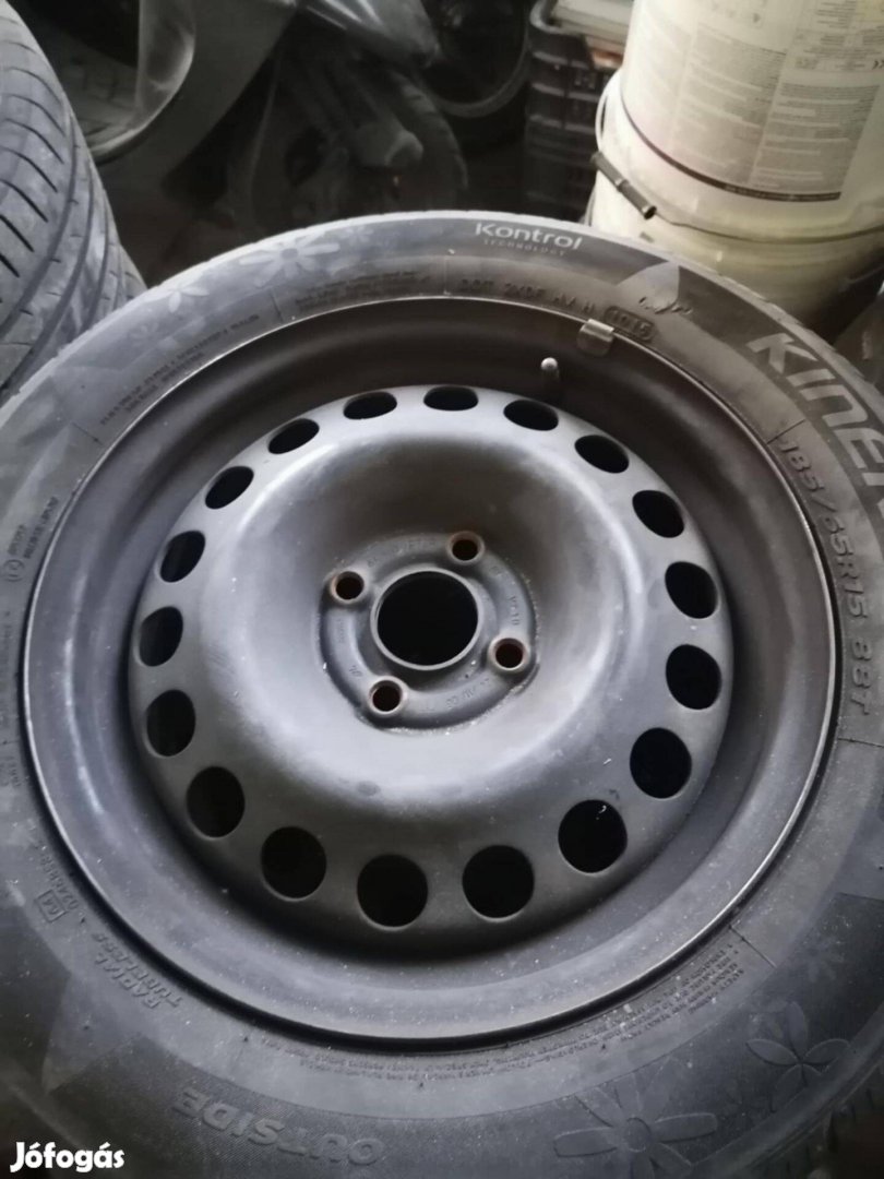 Opel Astra G lemezfelni garnitura, nyári gumival 185/65 R15