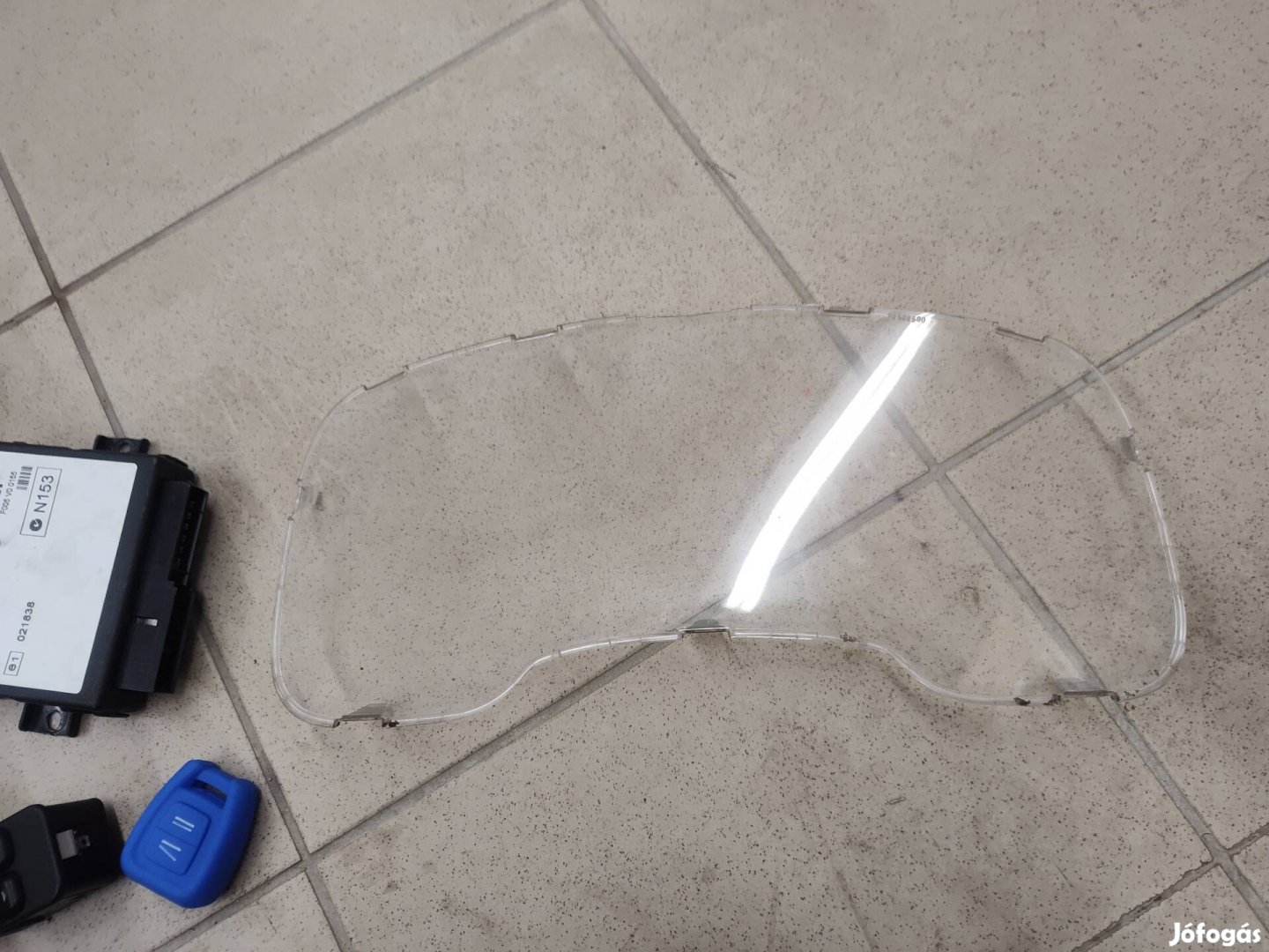 Opel Astra G óracsoport üveg , előlap