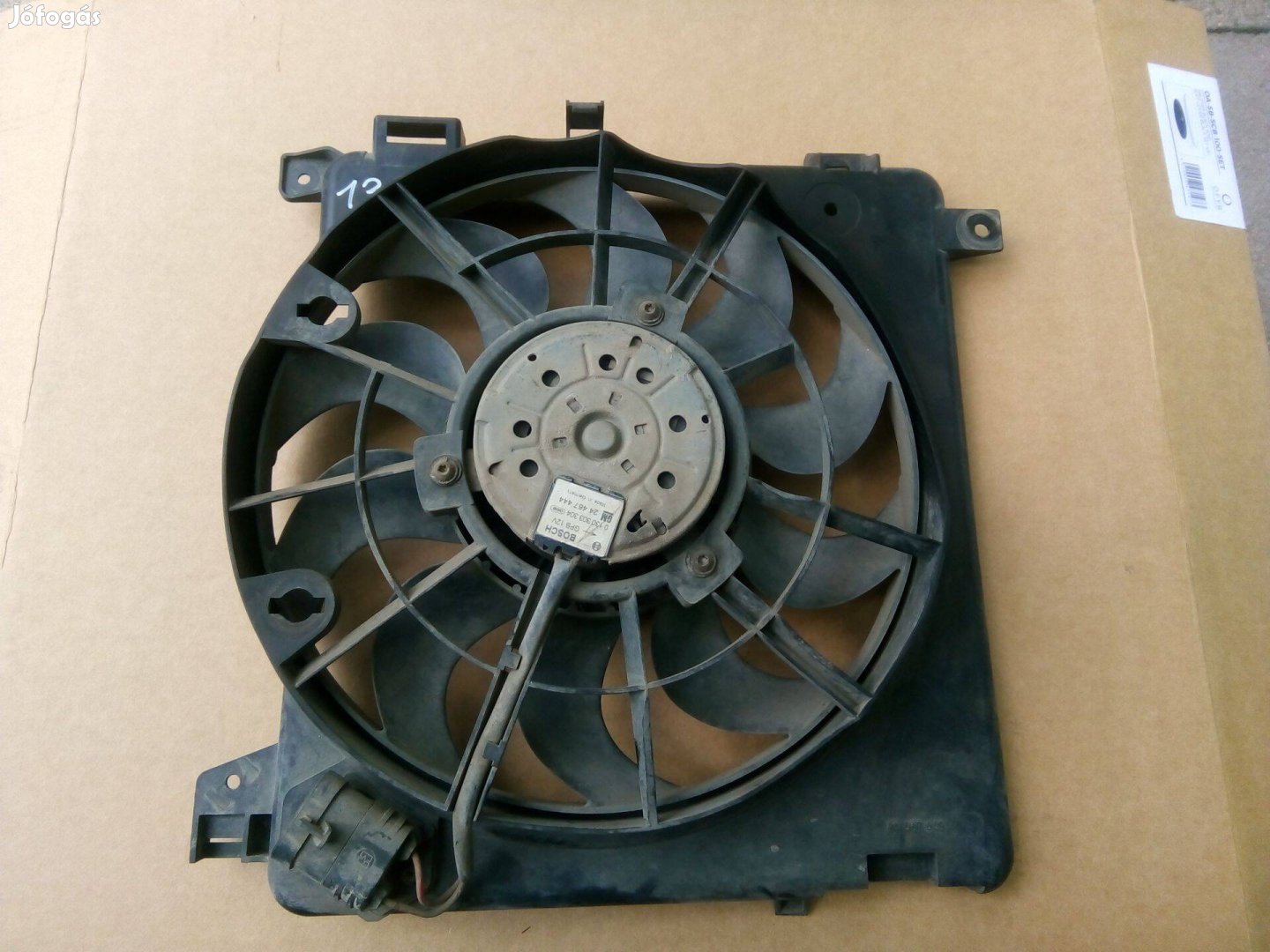 Opel Astra H 1.3cdti hűtőventilátor Yz1