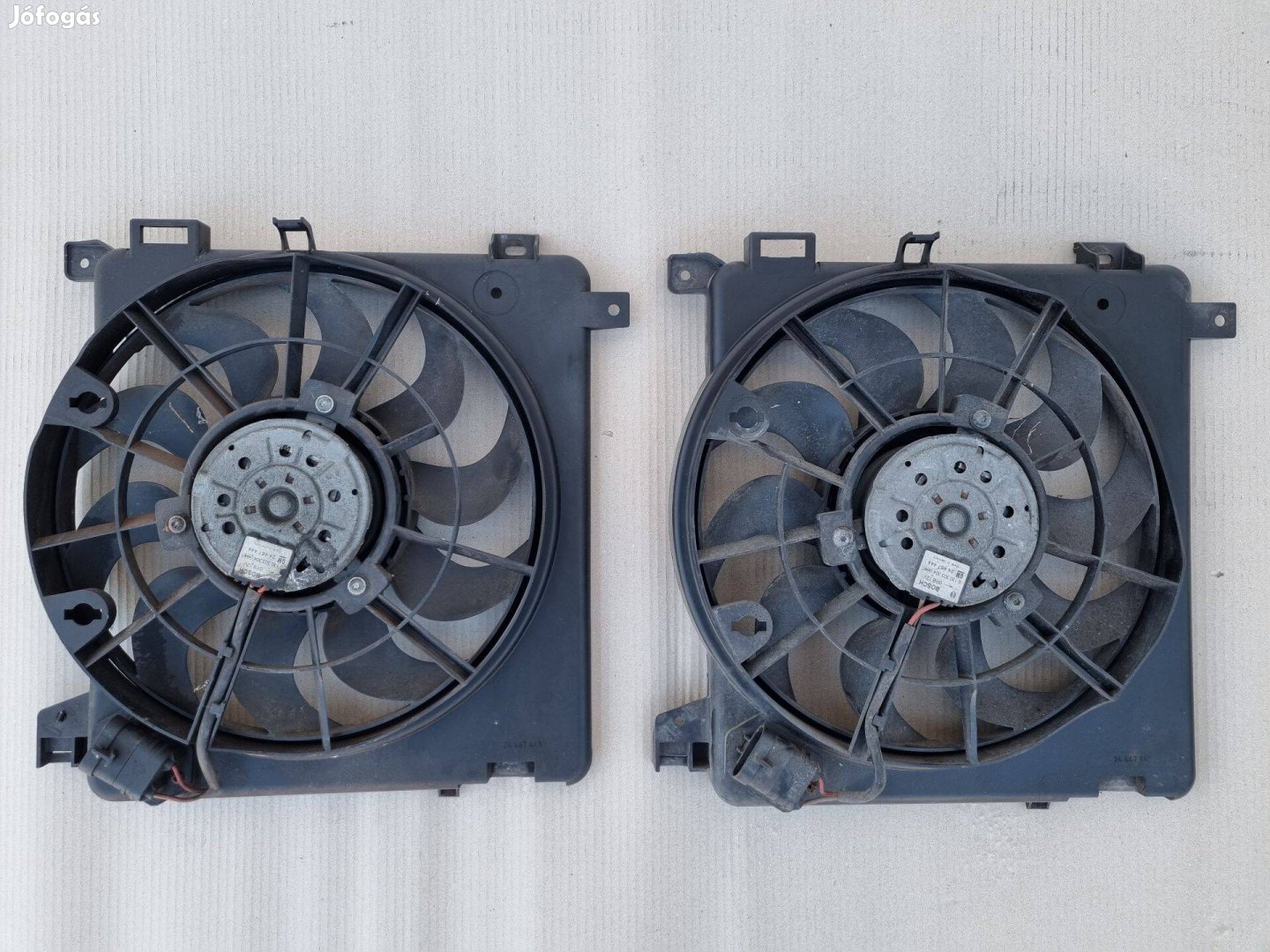 Opel Astra H 24 467 444 Vízhűtő Ventilátor gyári