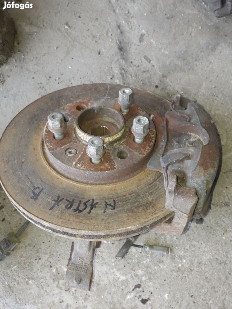 Opel Astra H Bal Első Csonkállvány Kerékaggyal Féknyereg ABS