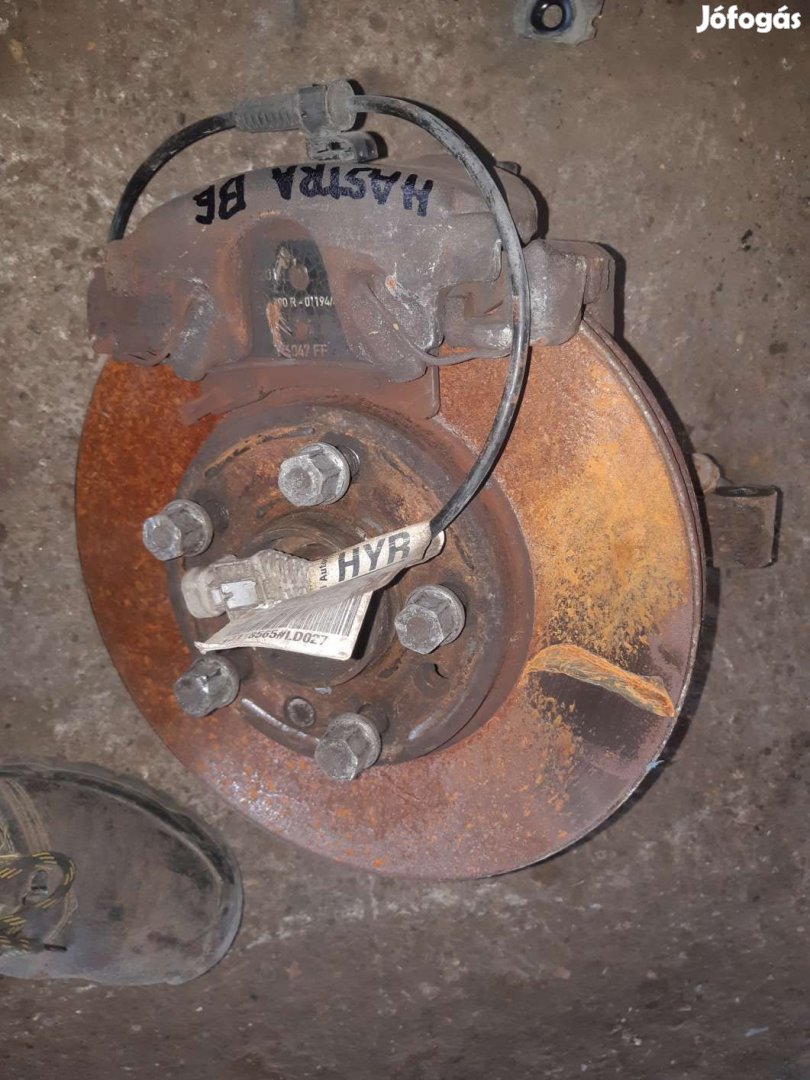 Opel Astra H Bal Első Csonkállvány Kerékaggyal Féknyereg ABS