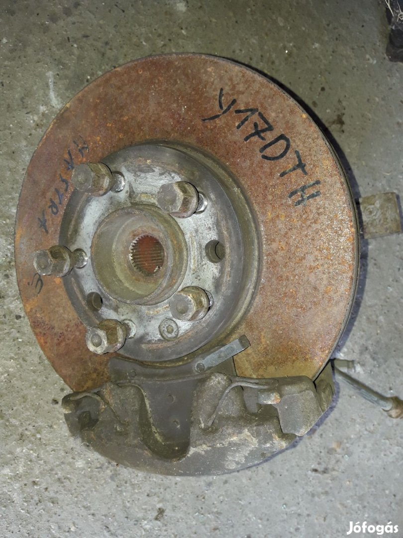 Opel Astra H Bal Első Csonkállvány Kerékaggyal Féknyereg ABS