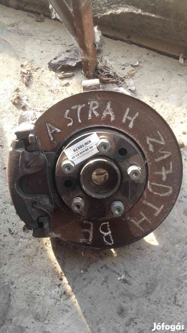 Opel Astra H Bal Első Csonkállvány Kerékaggyal Féknyereg ABS